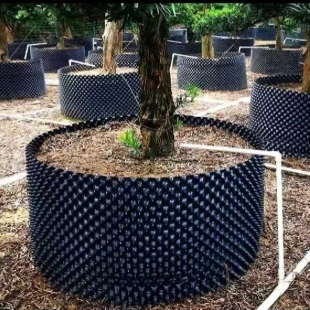Outdoor Furniture - กระถางปลูกต้นไม้แบบเร่งการเจริญเติบโต สำหรับปลูกบอนไซ พร้อมอุปกรณ์ย้ายปลูก กระถางเพาะชำแบบควบคุมการตัดแต่งราก กระถางเพาะชำแบบเร่งราก