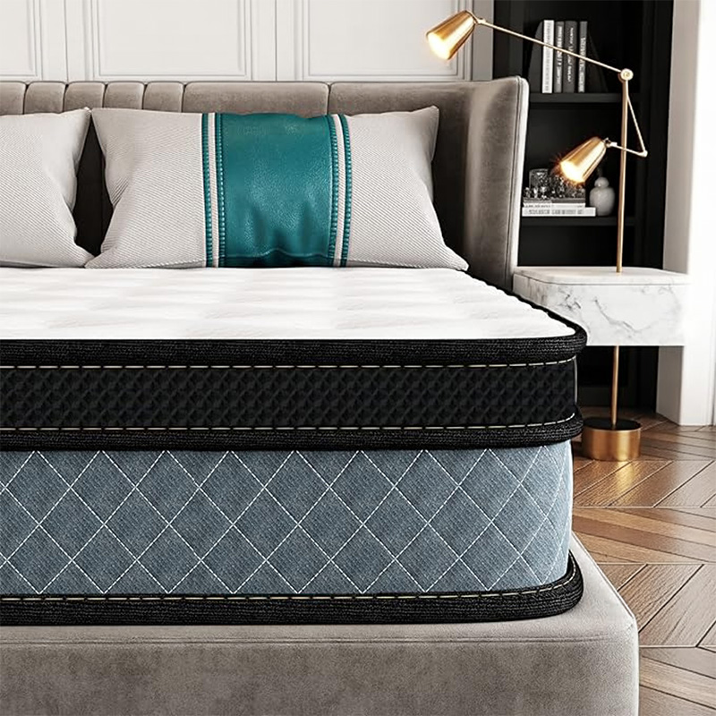 Memory Foam Mattress In A Box Queen - ที่นอนไฮบริดเมมโมรี่โฟมสปริงสั่งทำพิเศษ ขนาดคิงควีน ยูโร ลักชัวรี่ ขายดี บรรจุในกล่อง