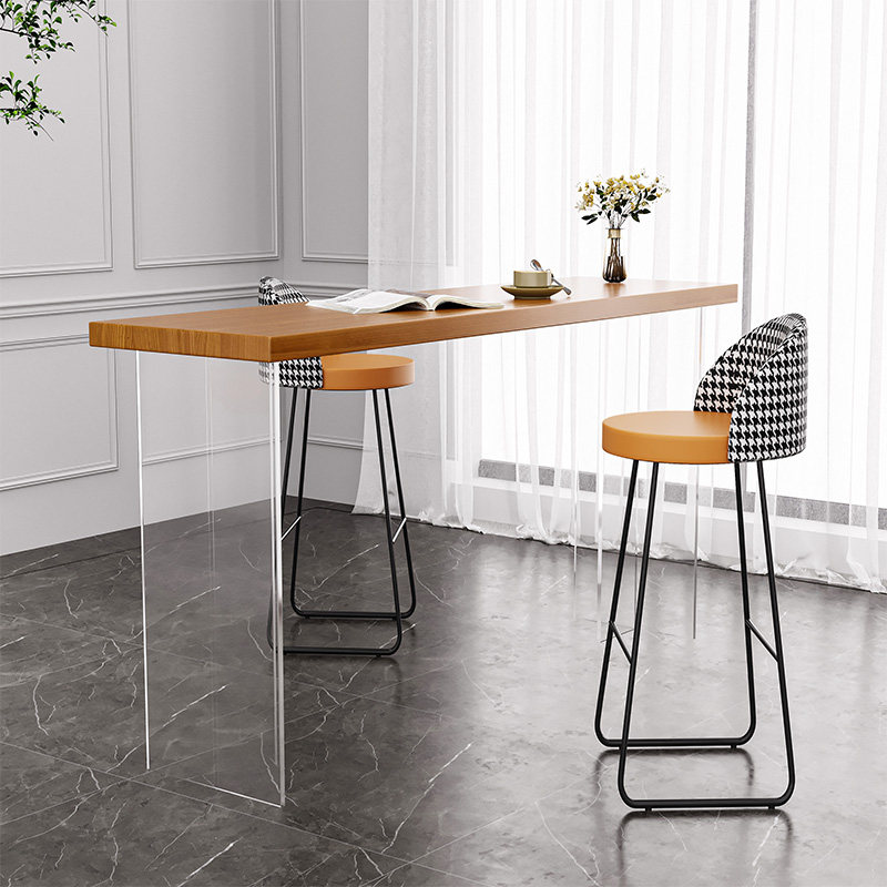โต๊ะบาร์ไม้เนื้อแข็งอะคริลิกสไ - Tables บทวิจารณ์และราคา