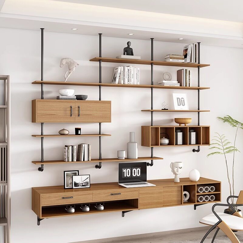 โต๊ะทำงานไม้เนื้อแข็งแบบลอยตัว - Bedroom Furniture บทวิจารณ์และราคา