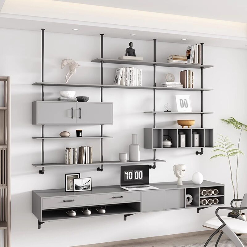 โต๊ะทำงานไม้เนื้อแข็งแบบลอยตัว - Bedroom Furniture บทวิจารณ์และราคา