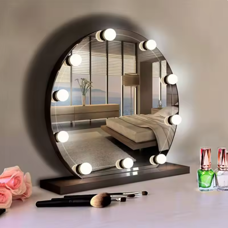 หลอดไฟ LED สำหรับกระจกแต่งหน้า - Dressing Table Vanity With Lighted Mirror บทวิจารณ์และราคา