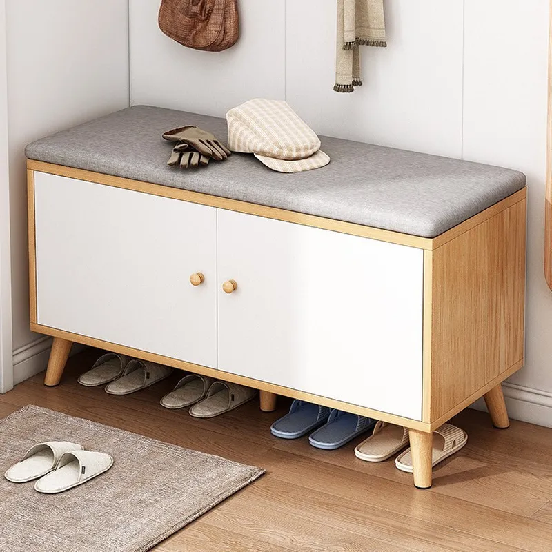 ชั้นวางรองเท้าแบบมีที่นั่งสำหร - Shoe Rack Cabinet Narrow Entryway บทวิจารณ์และราคา