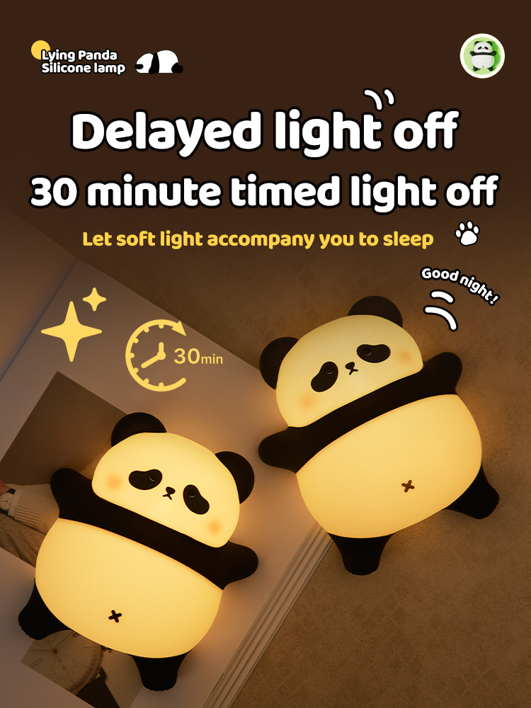 โคมไฟซิลิโคนแพนด้าเซ็นเซอร์ไฟร - Floating Nightstand With Led Light บทวิจารณ์และราคา