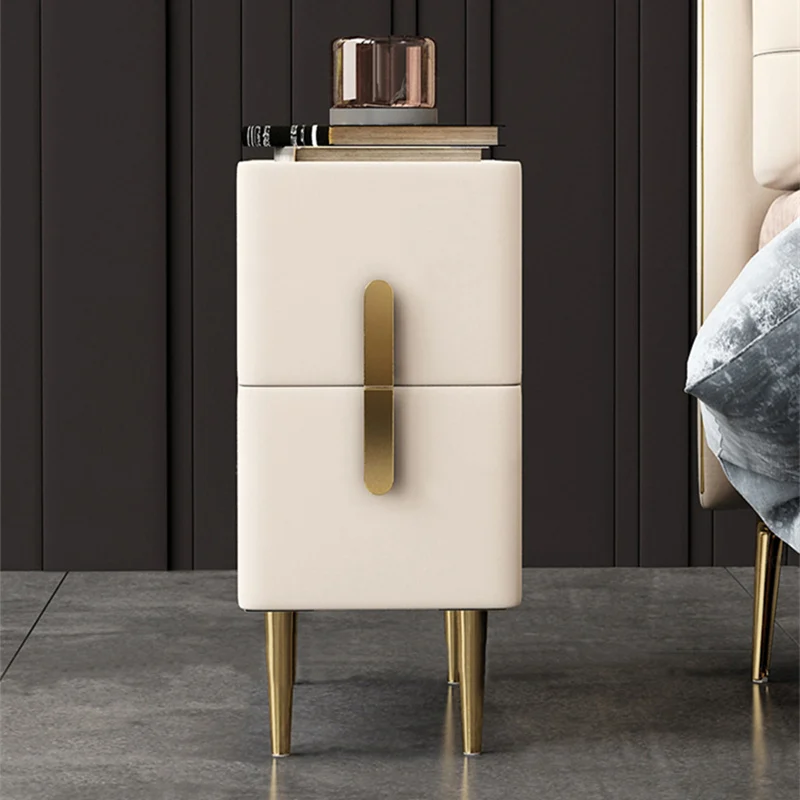 โต๊ะข้างเตียงไม้สีพื้น 2 ลิ้นช - Solid Wood Nightstand 2 Drawers บทวิจารณ์และราคา