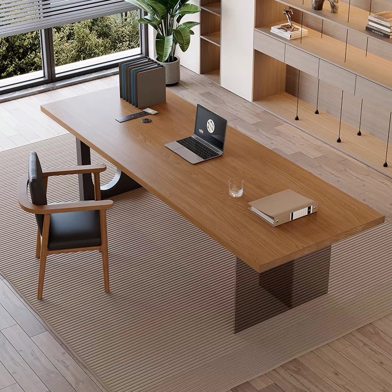 โต๊ะทำงานไม้ลอยน้ำอะคริลิกสไตล - Office Furniture บทวิจารณ์และราคา