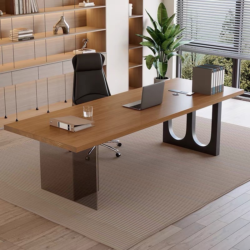 โต๊ะทำงานไม้ลอยน้ำอะคริลิกสไตล - Office Furniture บทวิจารณ์และราคา