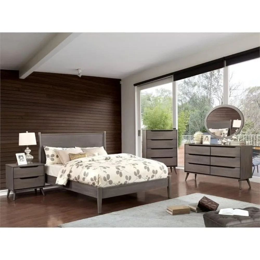 ตู้ข้างเตียง 2 ลิ้นชัก สไตล์มิ - Solid Wood Nightstand 2 Drawers บทวิจารณ์และราคา