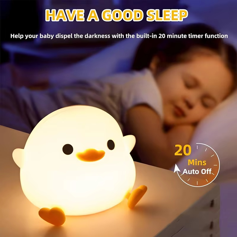 โคมไฟ LED รูปเป็ดน่ารัก โคมไฟซ - Floating Nightstand With Led Light บทวิจารณ์และราคา